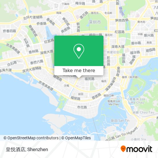 皇悦酒店 map