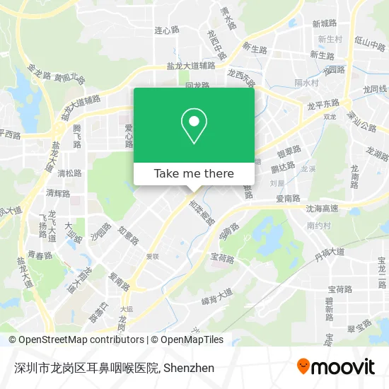 深圳市龙岗区耳鼻咽喉医院 map