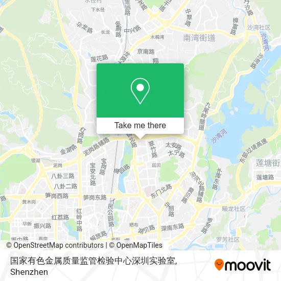 国家有色金属质量监管检验中心深圳实验室 map