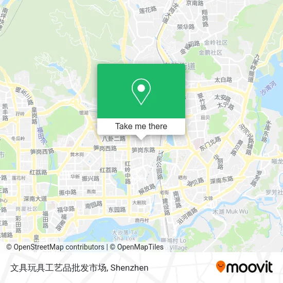 文具玩具工艺品批发市场 map