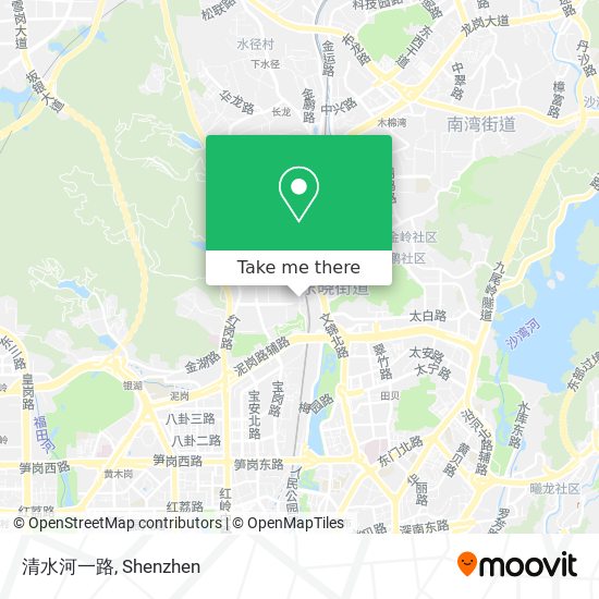 清水河一路 map