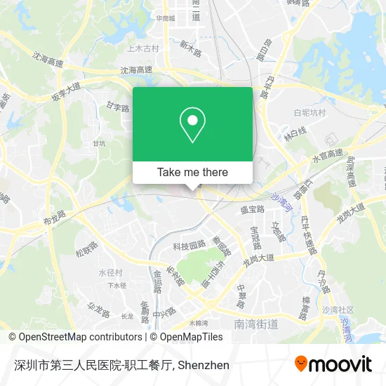 深圳市第三人民医院-职工餐厅 map