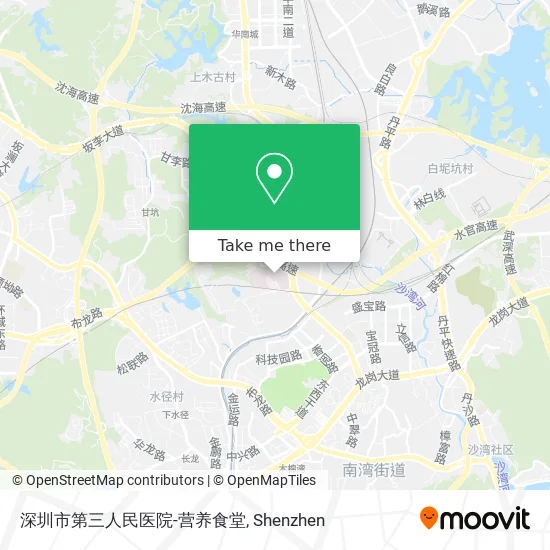 深圳市第三人民医院-营养食堂 map