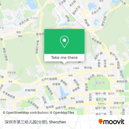 深圳市第三幼儿园(分部) map