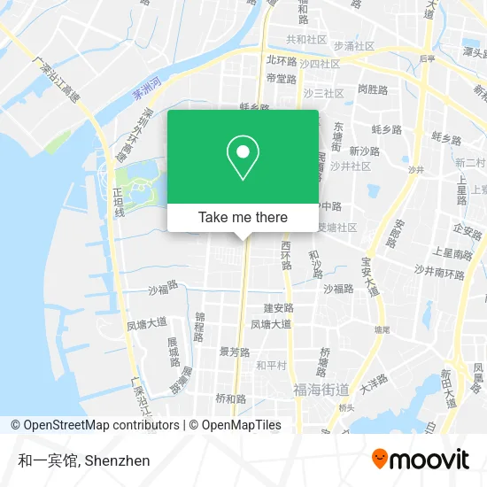 和一宾馆 map
