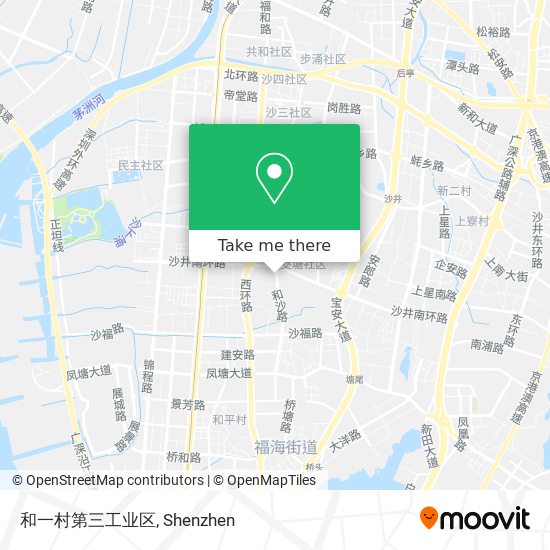 和一村第三工业区 map