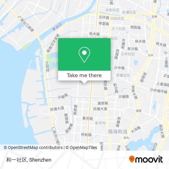 和一社区 map