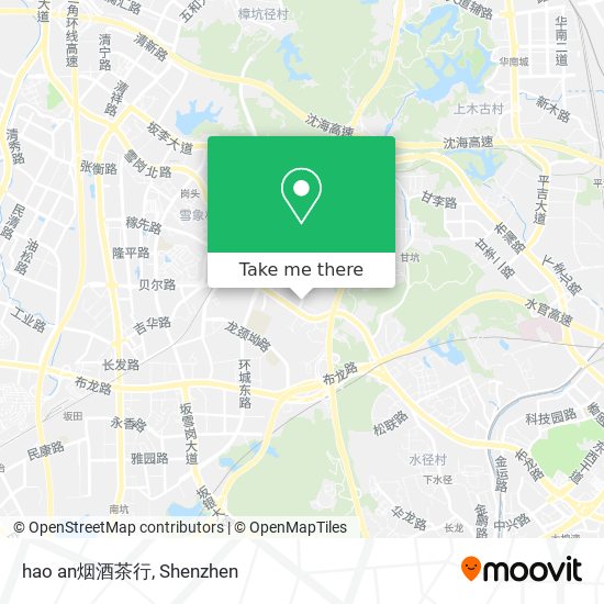 hao an烟酒茶行 map