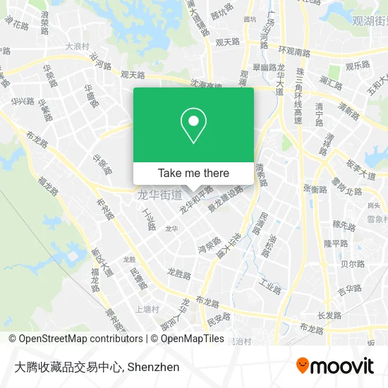 大腾收藏品交易中心 map