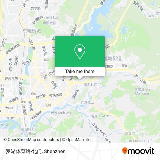 罗湖体育馆-北门 map