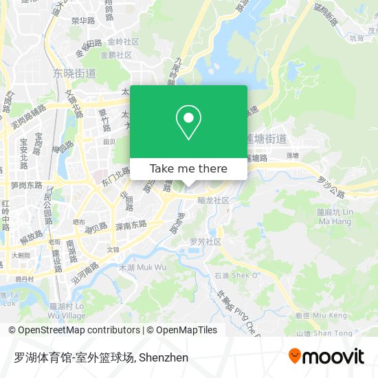 罗湖体育馆-室外篮球场 map