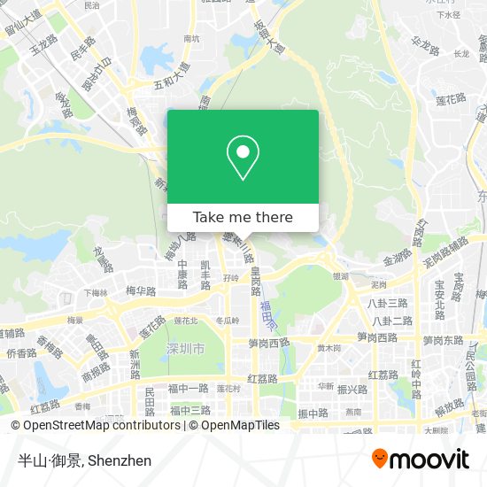 半山·御景 map