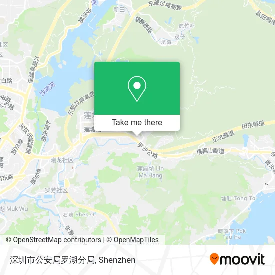 深圳市公安局罗湖分局 map