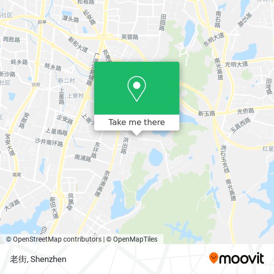 老街 map