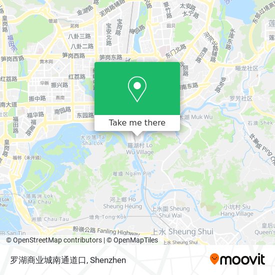 罗湖商业城南通道口 map