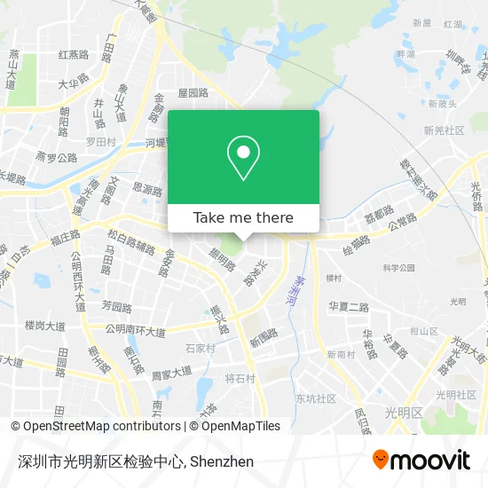 深圳市光明新区检验中心 map