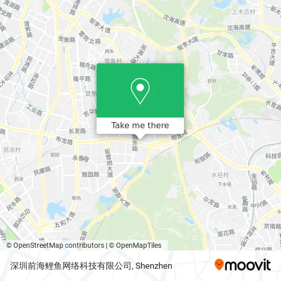 深圳前海鲤鱼网络科技有限公司 map