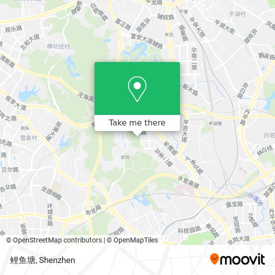 鲤鱼塘 map