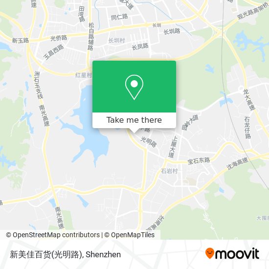 新美佳百货(光明路) map
