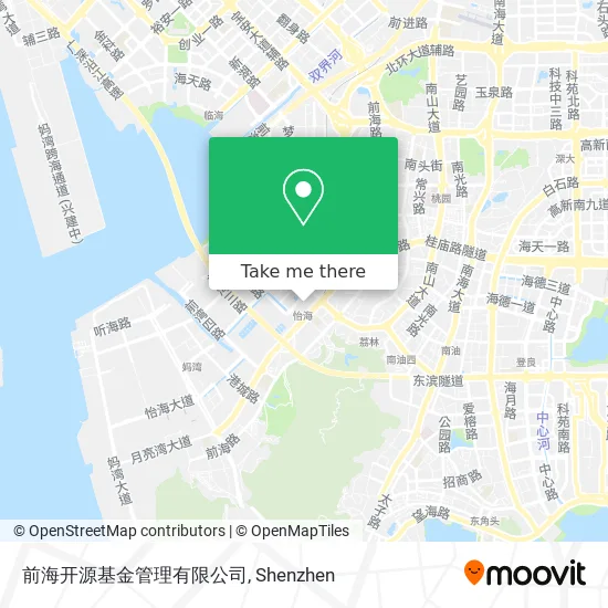 前海开源基金管理有限公司 map