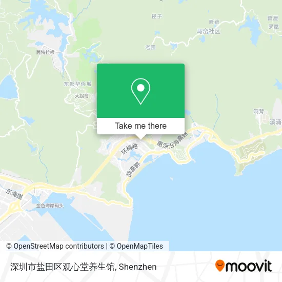 深圳市盐田区观心堂养生馆 map