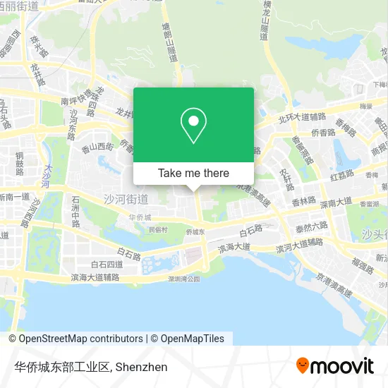 华侨城东部工业区 map