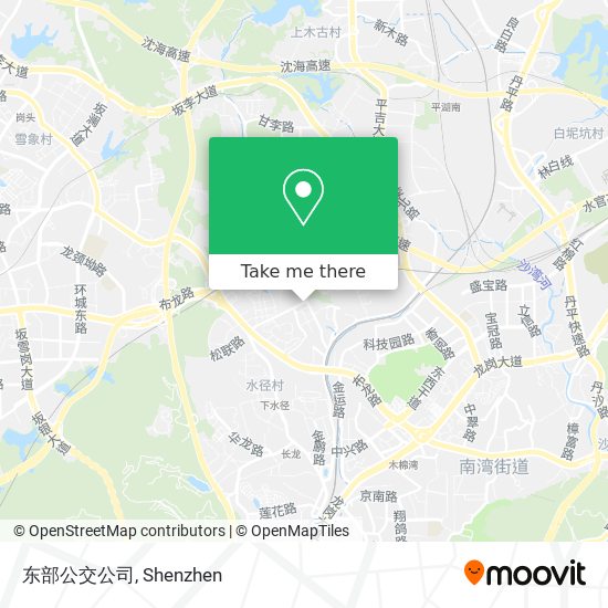 东部公交公司 map