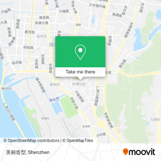 美丽造型 map