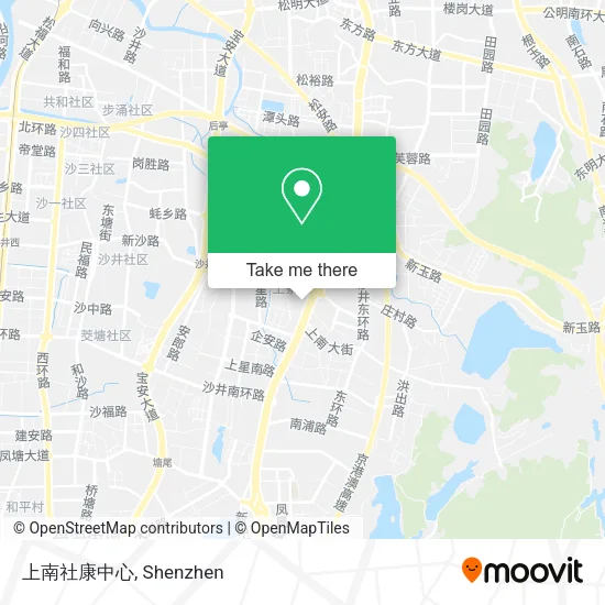 上南社康中心 map