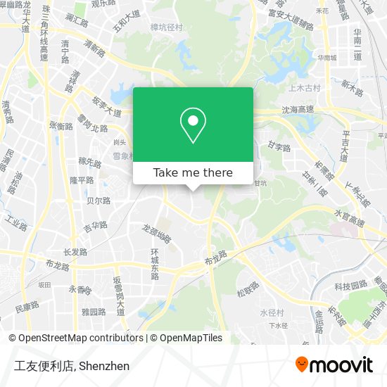 工友便利店 map