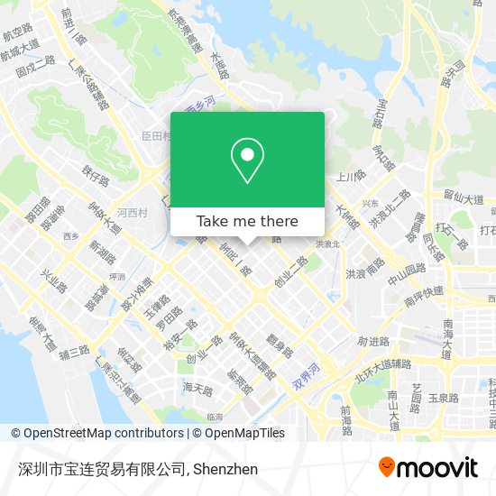 深圳市宝连贸易有限公司 map