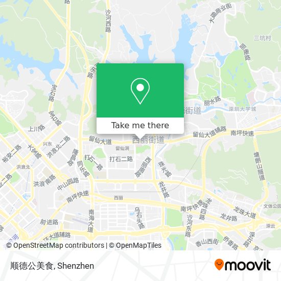 顺德公美食 map