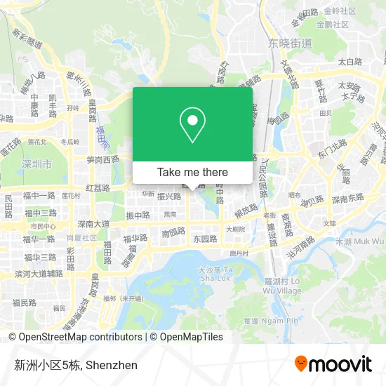 新洲小区5栋 map