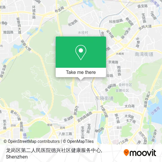龙岗区第二人民医院德兴社区健康服务中心 map