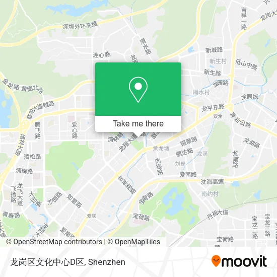 龙岗区文化中心D区 map