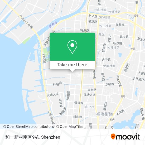 和一新村南区9栋 map