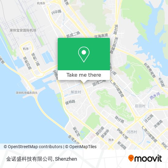 金诺盛科技有限公司 map