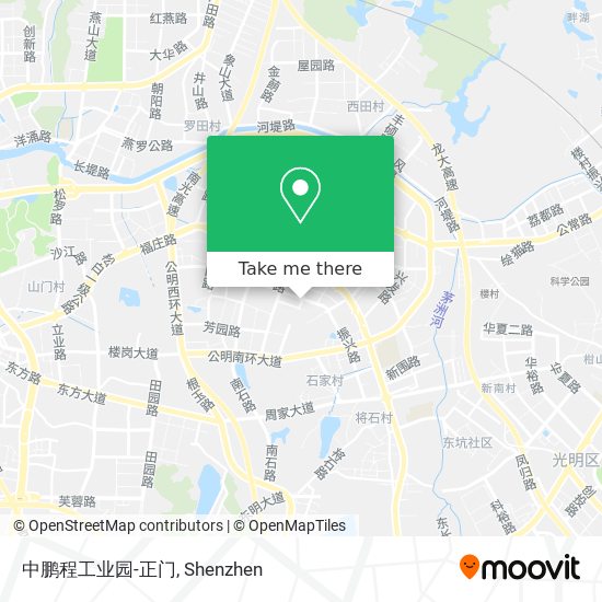 中鹏程工业园-正门 map