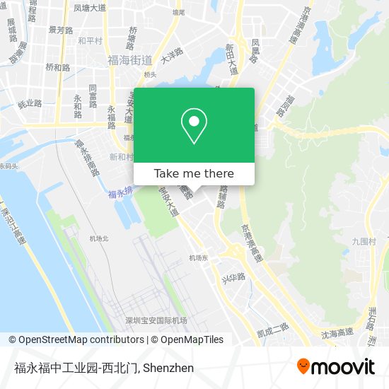 福永福中工业园-西北门 map