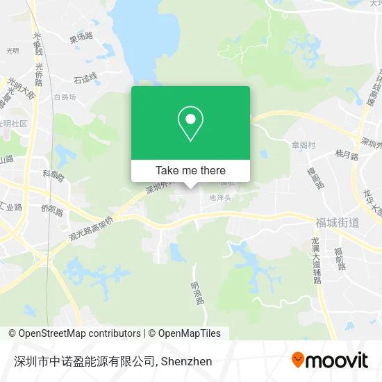 深圳市中诺盈能源有限公司 map