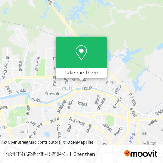 深圳市祥诺激光科技有限公司 map