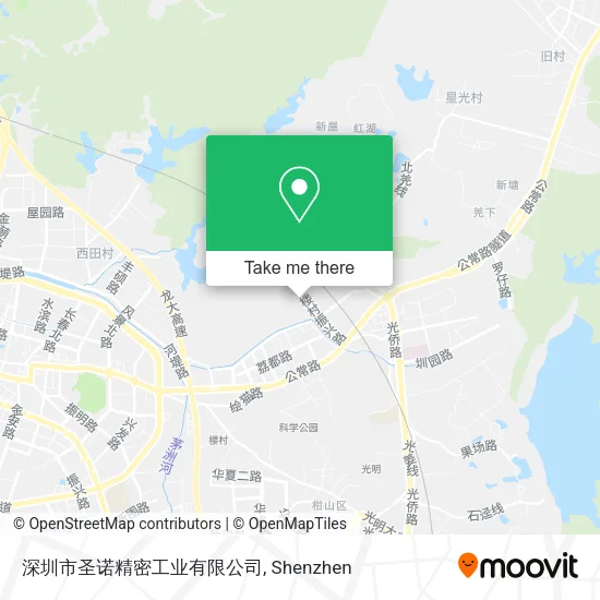 深圳市圣诺精密工业有限公司 map