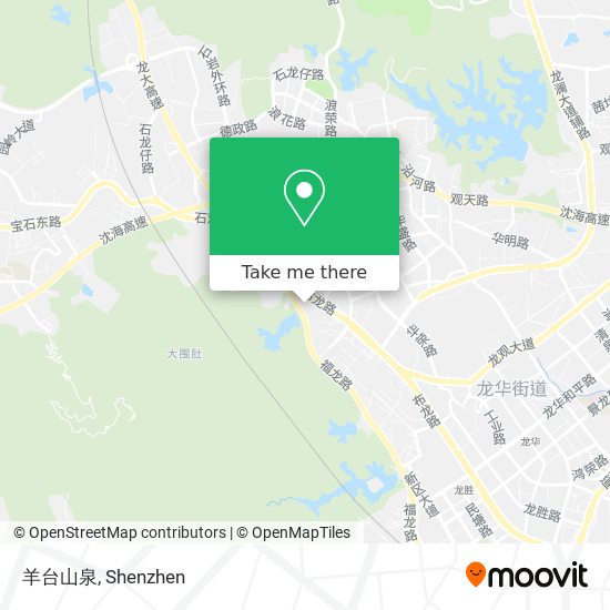 羊台山泉 map
