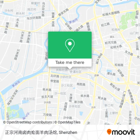 正宗河南卤肉烩面羊肉汤馆 map