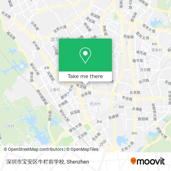深圳市宝安区牛栏前学校 map