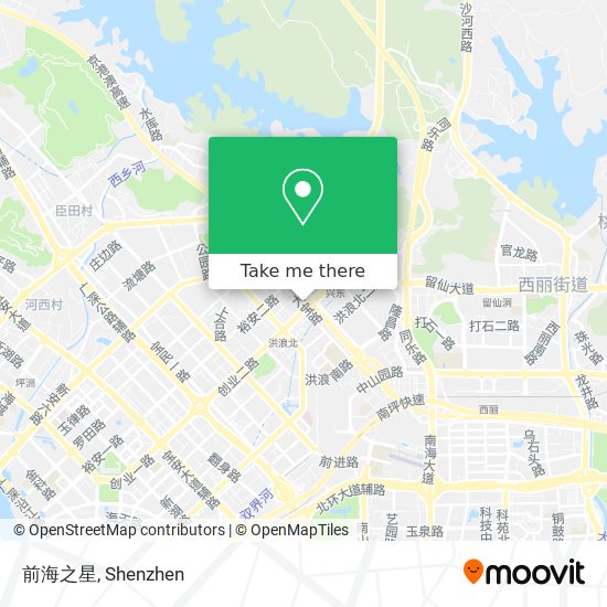 前海之星 map