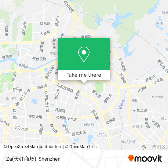 Za(天虹商场) map
