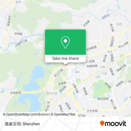 雅豪宾馆 map