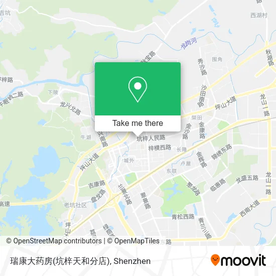 瑞康大药房(坑梓天和分店) map