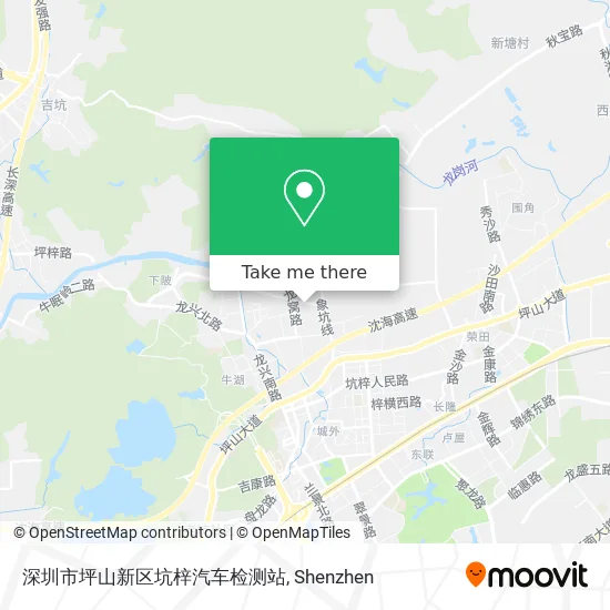 深圳市坪山新区坑梓汽车检测站 map
